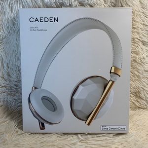 Caeden Rose Gold Headphones